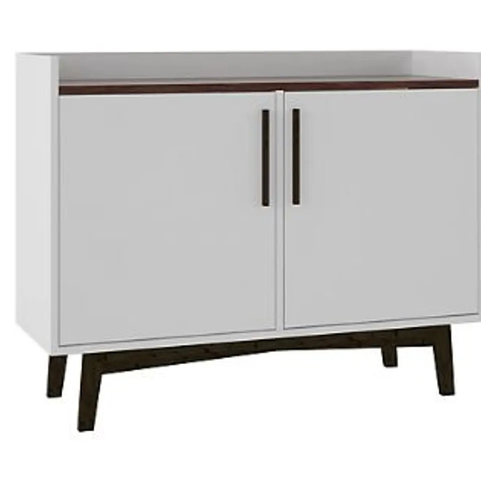 BRAND NEW BOXED OUT & OUT NOVA WHITE SIDEBOARD - 90CM