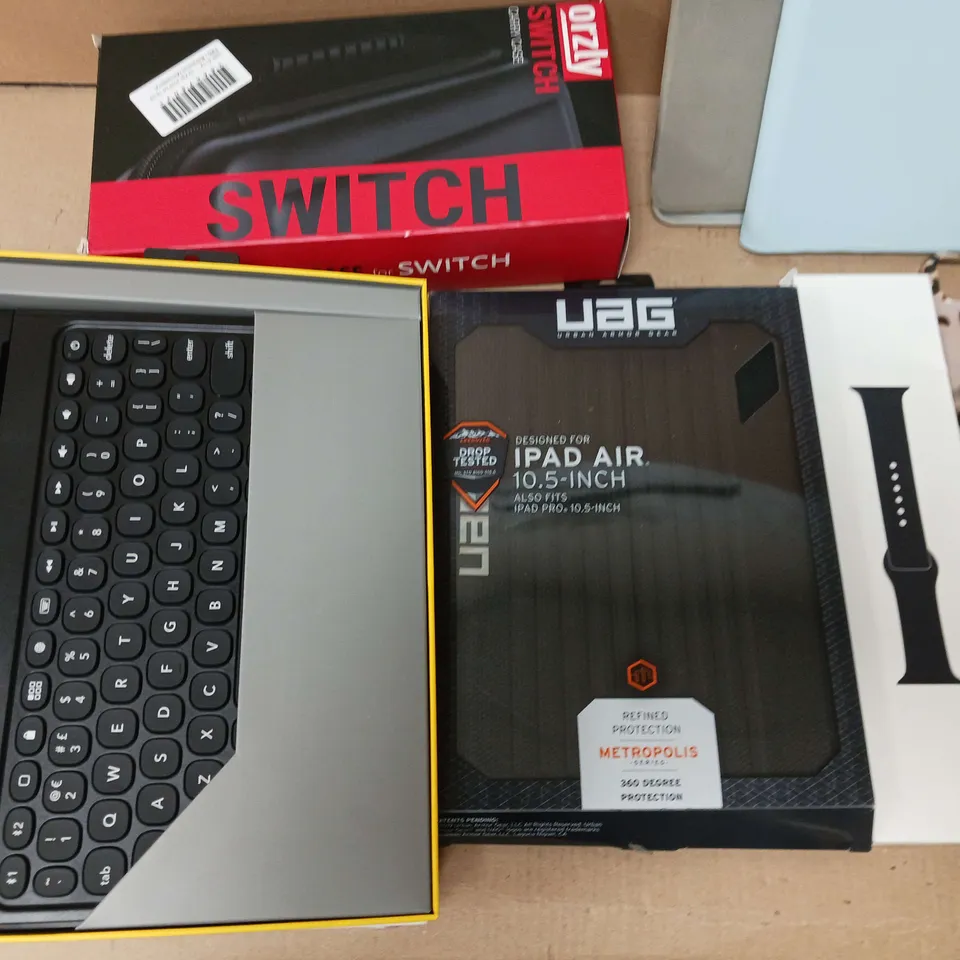 PALLET OF ASSORTED TECH PROTECTION ITEMS 