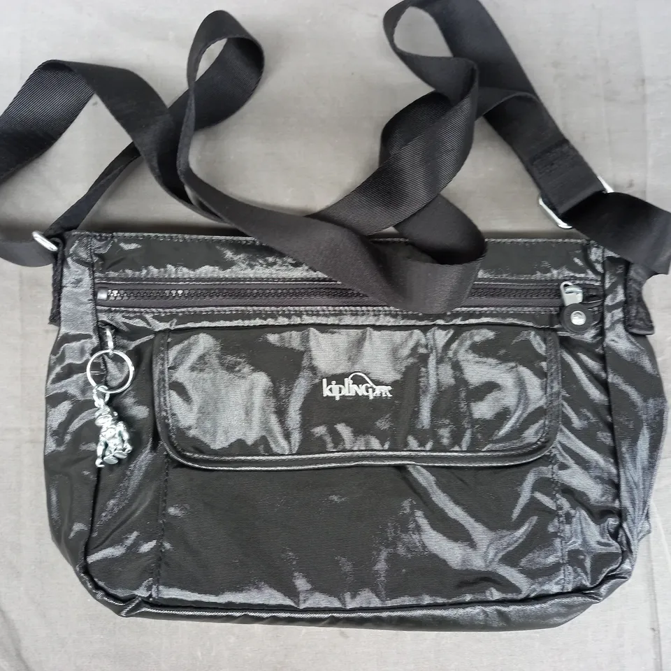 KIPLING ZISKA LARGE CROSSBODY BAG IN BLACK