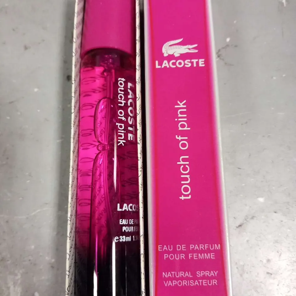 BOXED LACOSTE TOUCH OF PINK 33ML