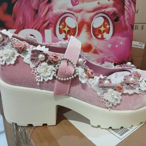 KOI UK TIRA PINK MARY JANES – FAIRY POWDER EDITION SIZE 10