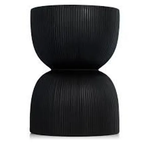 K BY KELLY HOPPEN RIBBED PEDESTAL TABLE
