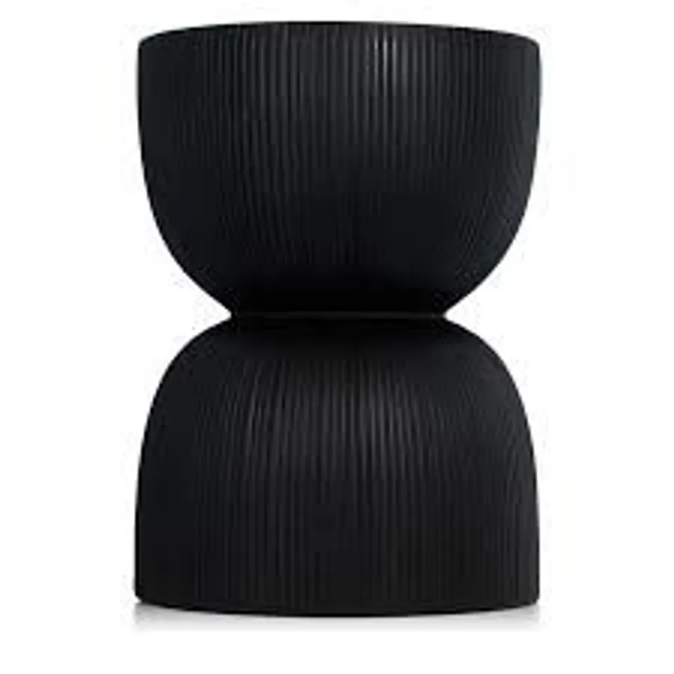 K BY KELLY HOPPEN RIBBED PEDESTAL TABLE