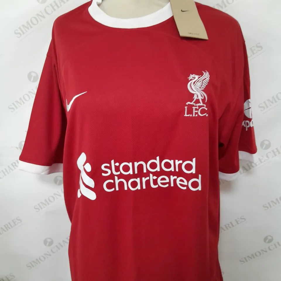 LIERPOOL FC MENS HOME KIT TOP - 2XL