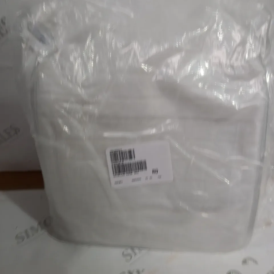 COZEE HOME FUR & VELVET THROW WHITE 