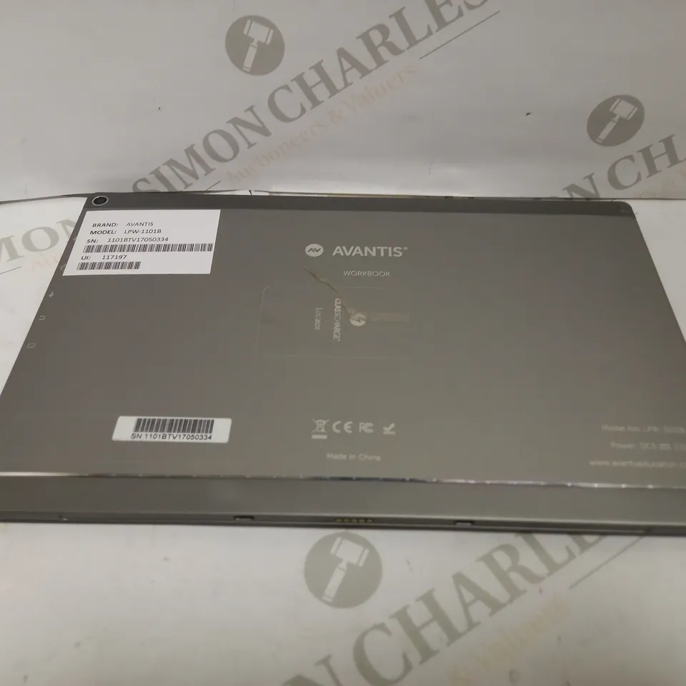 AVANTIS LPW-1101B WORKBOOK TABLET 
