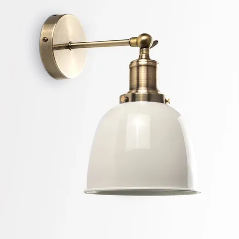 BOXED FIRSTLIGHT ASTON 1 LIGHT ARMED SCONCE, ANTIQUE BRASS