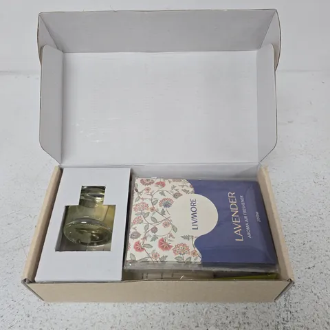 LIVMORE SPACES LAVENDER AROMA AIR FRESHENER GIFT SET