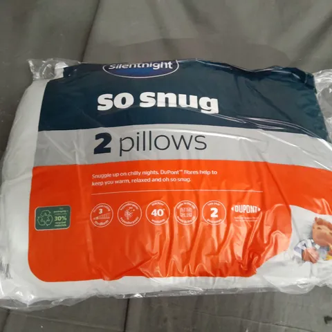 SILENTNIGHT SO FULL PILLOW PAIR - MEDIUM SUPPORT