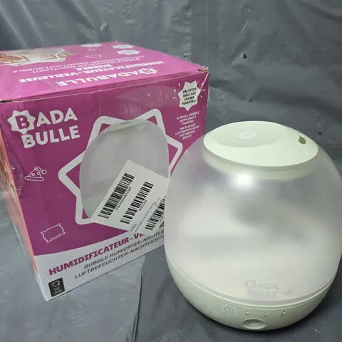 BADABULLE BUBBLE HUMIDIFIER NIGHTLIGHT