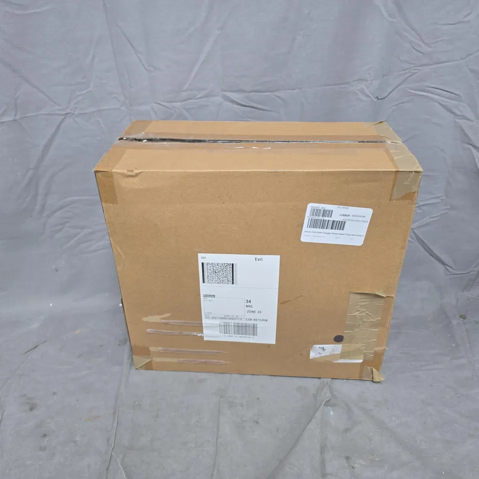 SARA BY SARA DAVIES SNUGGLY SHERPA HEATED THROW WITH 9 HEAT SETTINGS