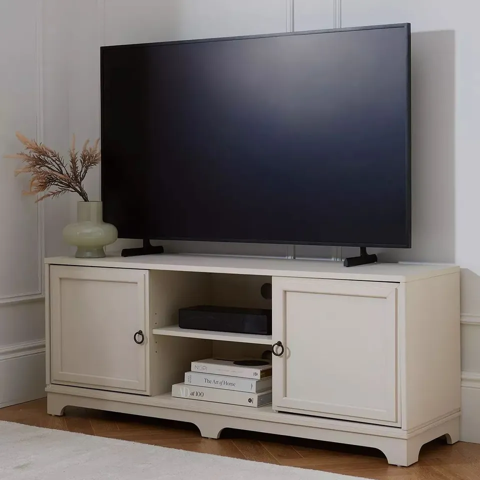 BOXED CABOT TV UNIT - FITS UP TO 55 INCH TV (1 BOX) RRP £169