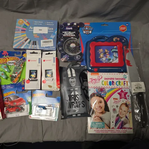 ASSORTED CHILDREN’S TOYS & CRAFT KITS LOT (PAW PATROL, POKEMON, TONIES, HOT WHEELS)