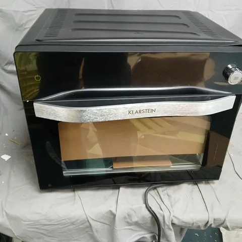 KLARSTEIN COUNTERTOP OVEN WITH GLASS DOOR – BLACK