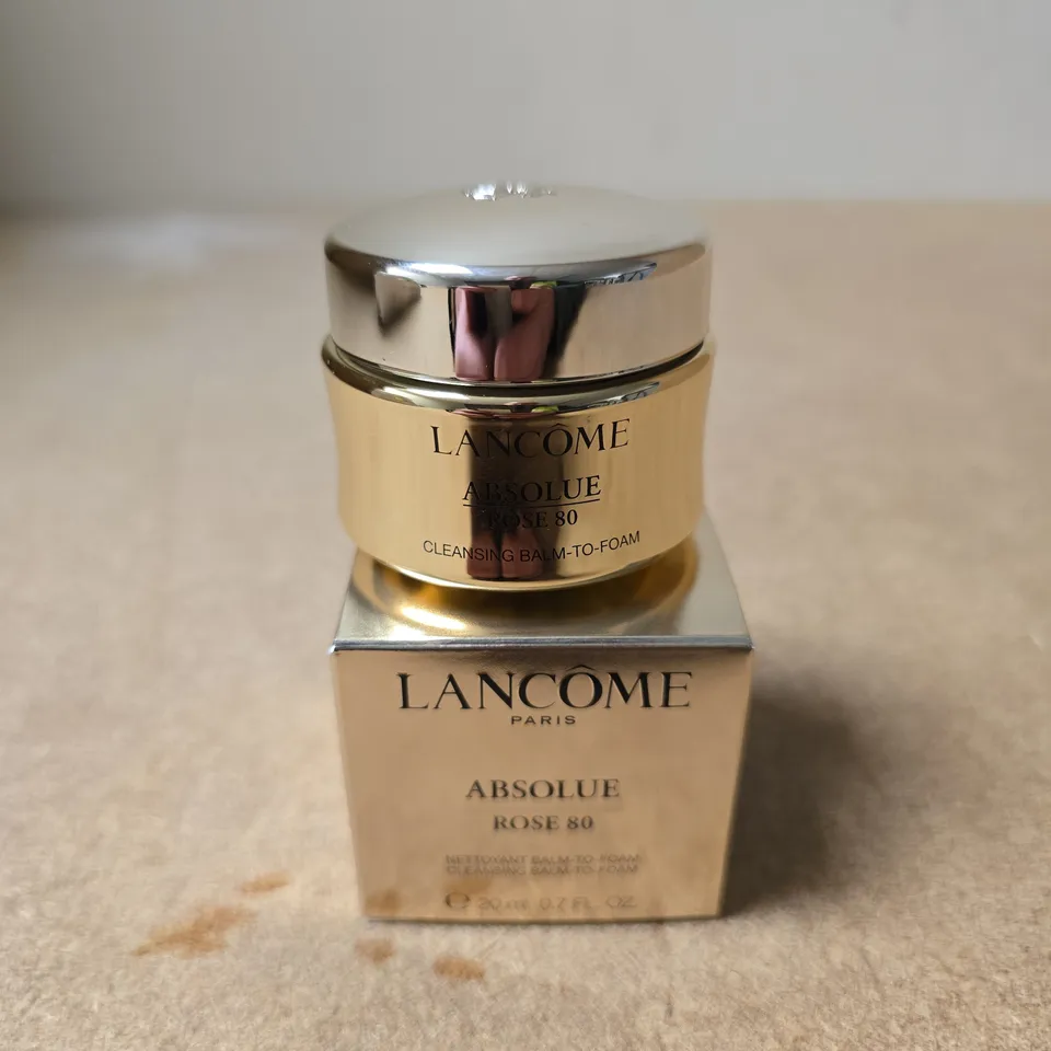 LANCÔME ABSOLUE ROSE 80 CLEANSING BALM-TO-FOAM - 20ML