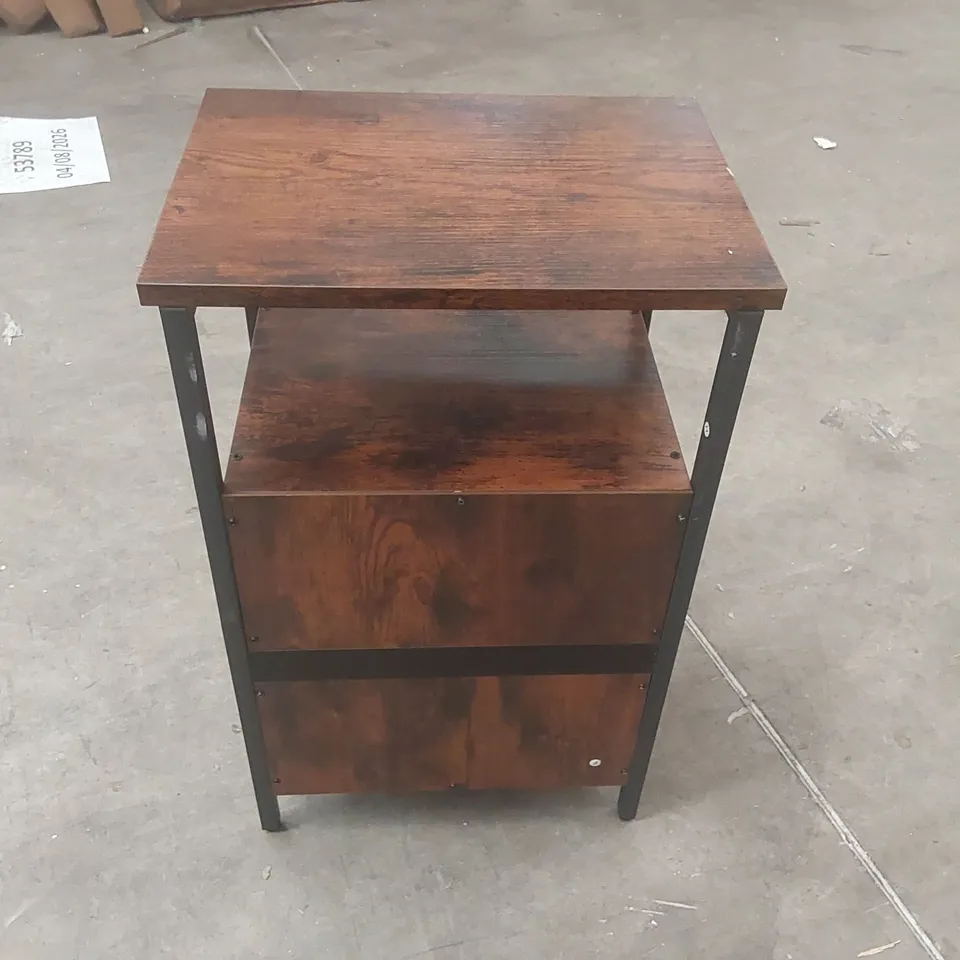 SHAUNA 2 DRAWER SIDE TABLE