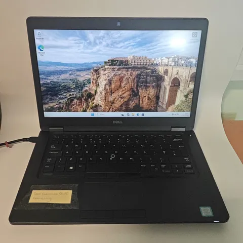 UNBOXED DELL LATITUDE 5480 INTEL I5 7TH GEN LAPTOP IN BLACK