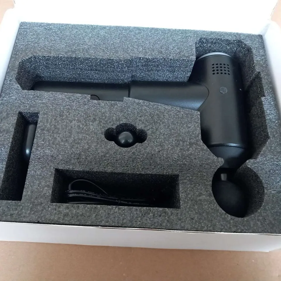 BOXED HOMEDICS PHYSIO MASSAGE GUN DEEP TISSUE PERCUSSION MASSAGER