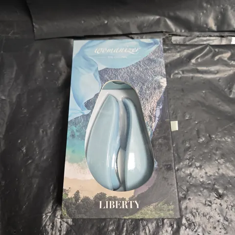 WOMANIZER LIBERTY – THE ORIGINAL RECHARGEABLE CLITORAL STIMULATOR - BLUE