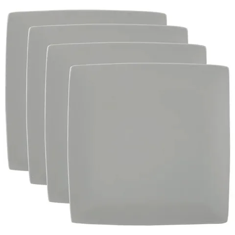 BOXED GOURMET 17CM SIDE PLATE SET OF 4