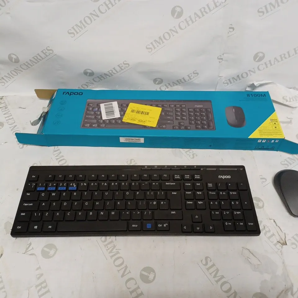 RAPOO 8100M - BLACK 