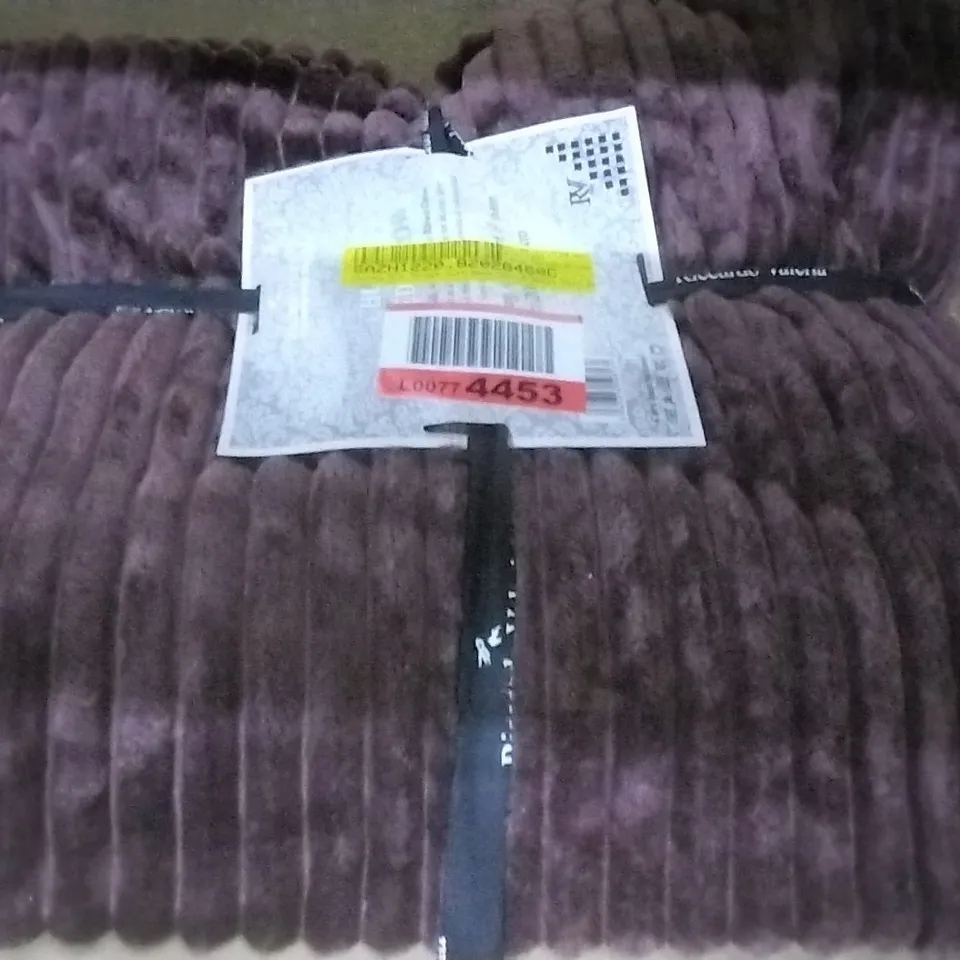 CHUNKY RIB THROWS SOFT WARM CHIC BLANKET