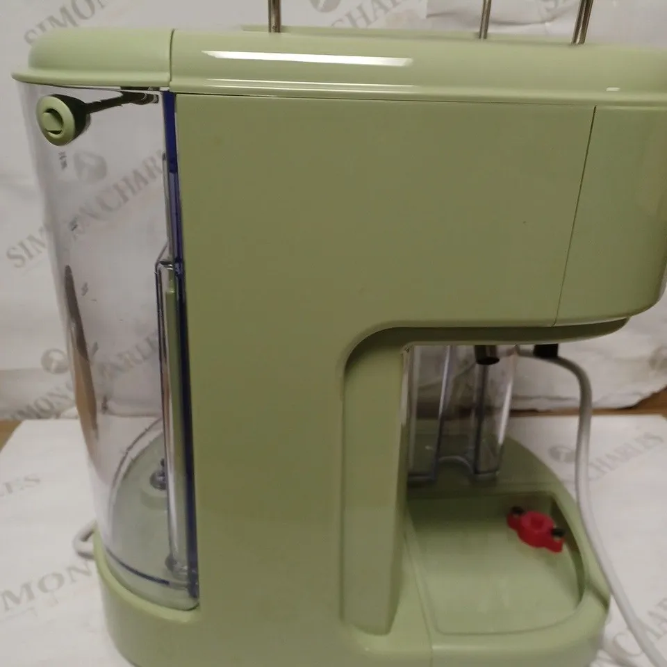 SWAN RETRO ONE TOUCH ESPRESSO MACHINE - GREEN