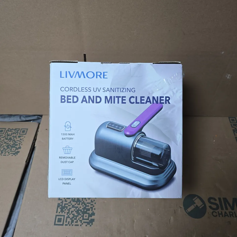 LIVMORE CORDLESS UV SANITISING BED AND MITE CLEANER