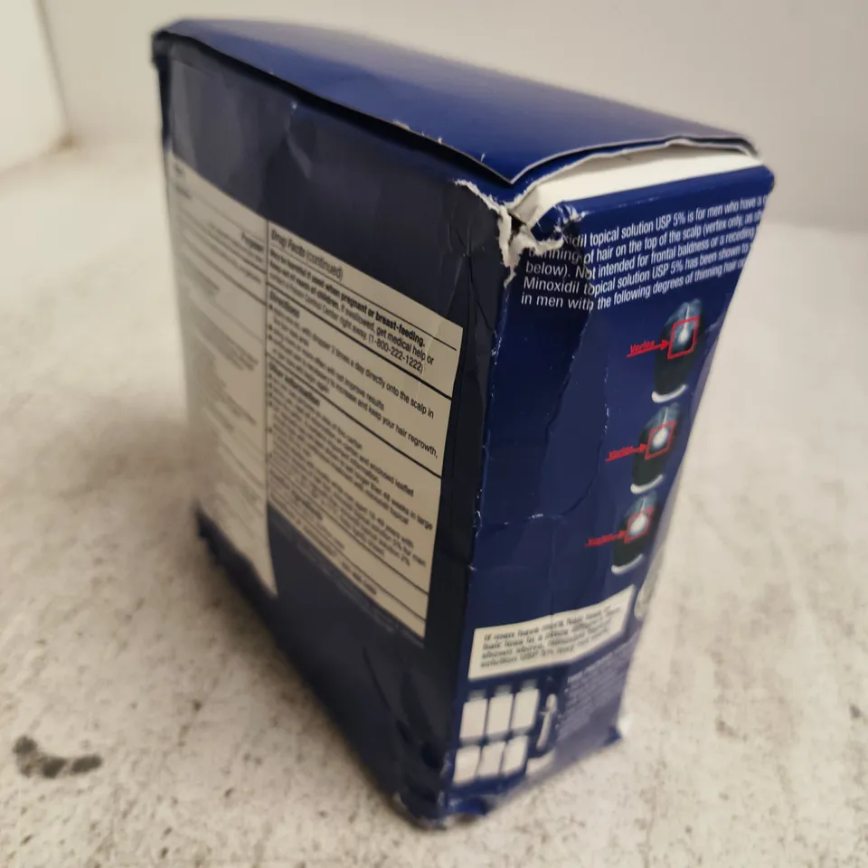 BOXED MEMBER'S MARK HAIR LOSS REGROWTH TREATMENT FOR MEN