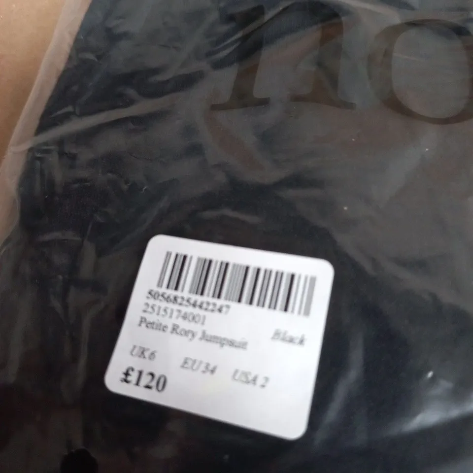 NOBODY'S CHILD PETITE RORY JUMPER – BLACK KNIT, UK 6 (EU 34)