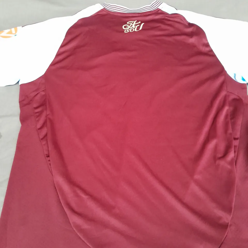 ASTON VILLA FC HOME SHIRT SIZE L