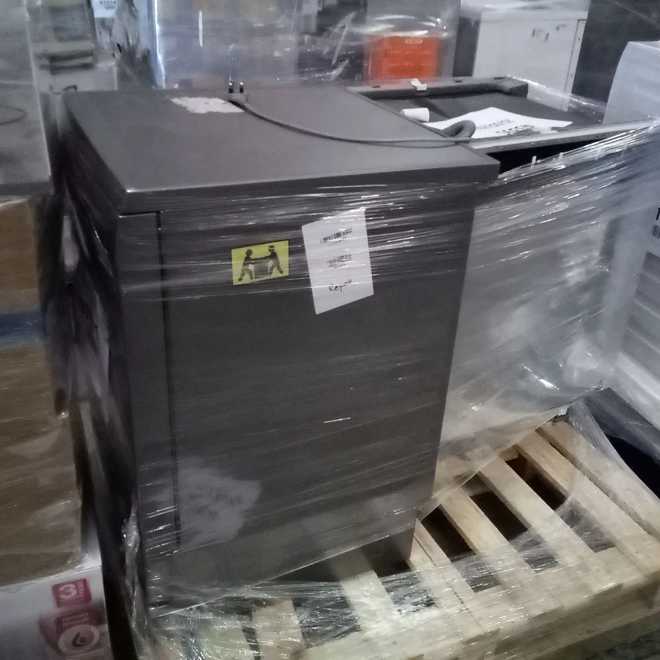 HOOVER FREESTANDING FULLSIZE DISHWASHER ANTHRACITE AND NEFF 12 PLACE FULLY INTEGRATED DISHWASHER WHITE