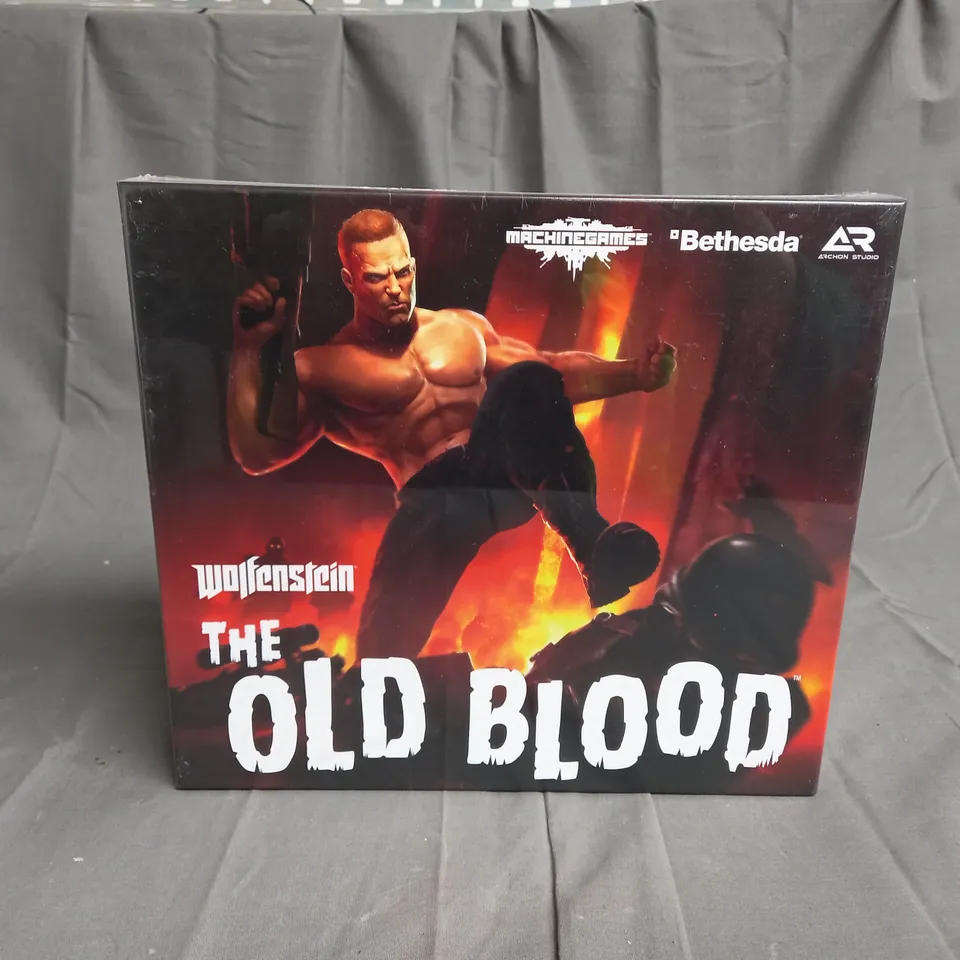 SEALED WOLFENSTEIN THE OLD BLOOD THE BOARD GAME