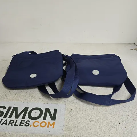 2 X KIPLING IVETA CROSSBODY BAG BLUE