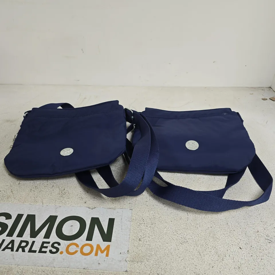 2 X KIPLING IVETA CROSSBODY BAG BLUE