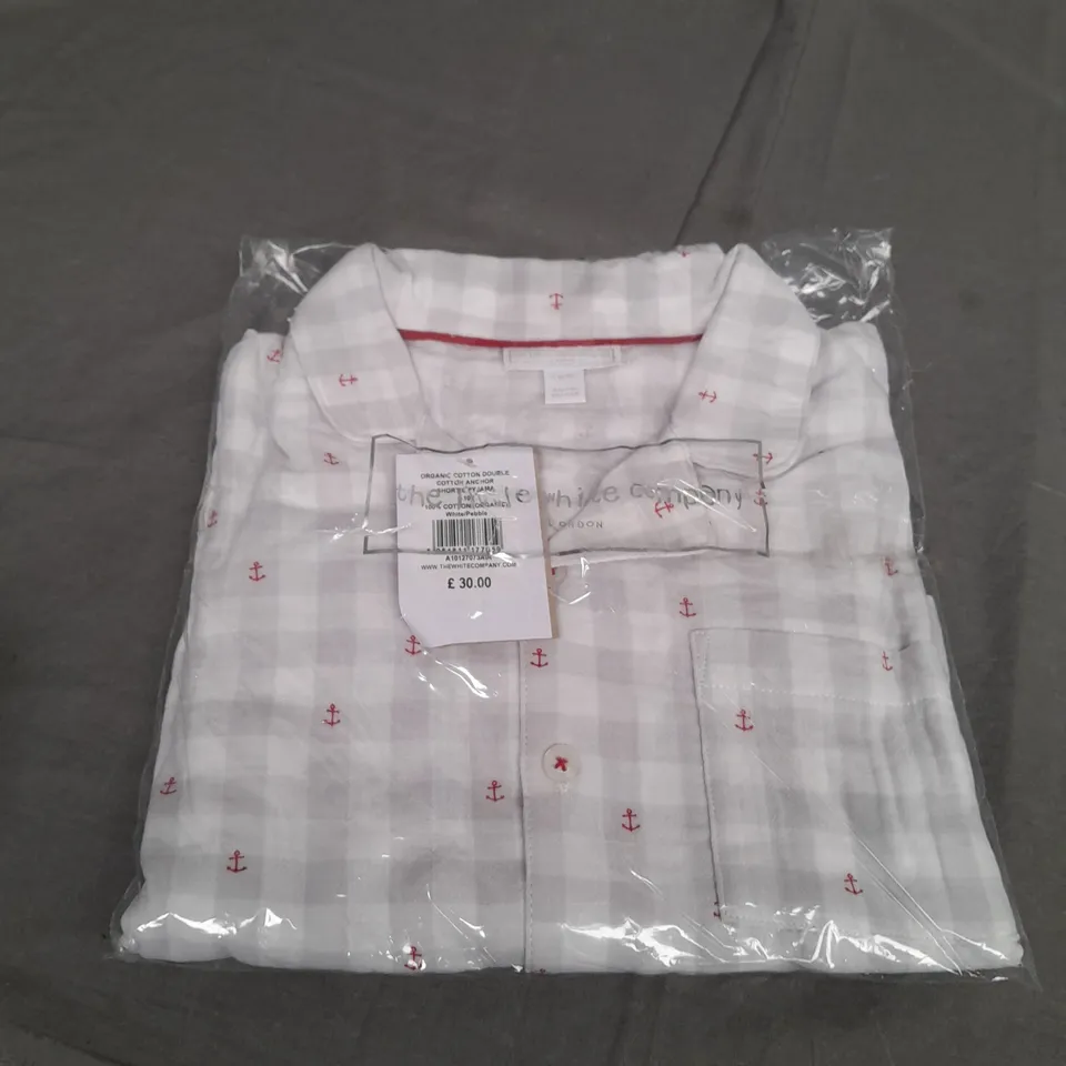 SEALED THE LITTLE WHITE COMPANY ANCHOR SHORTIE PYJAMA - 9-10 YEAR