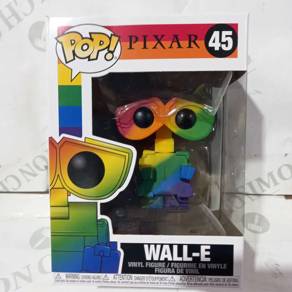 FUNKO PRIDE POP PIXAR 45 WALL-E VINYL FIGURE