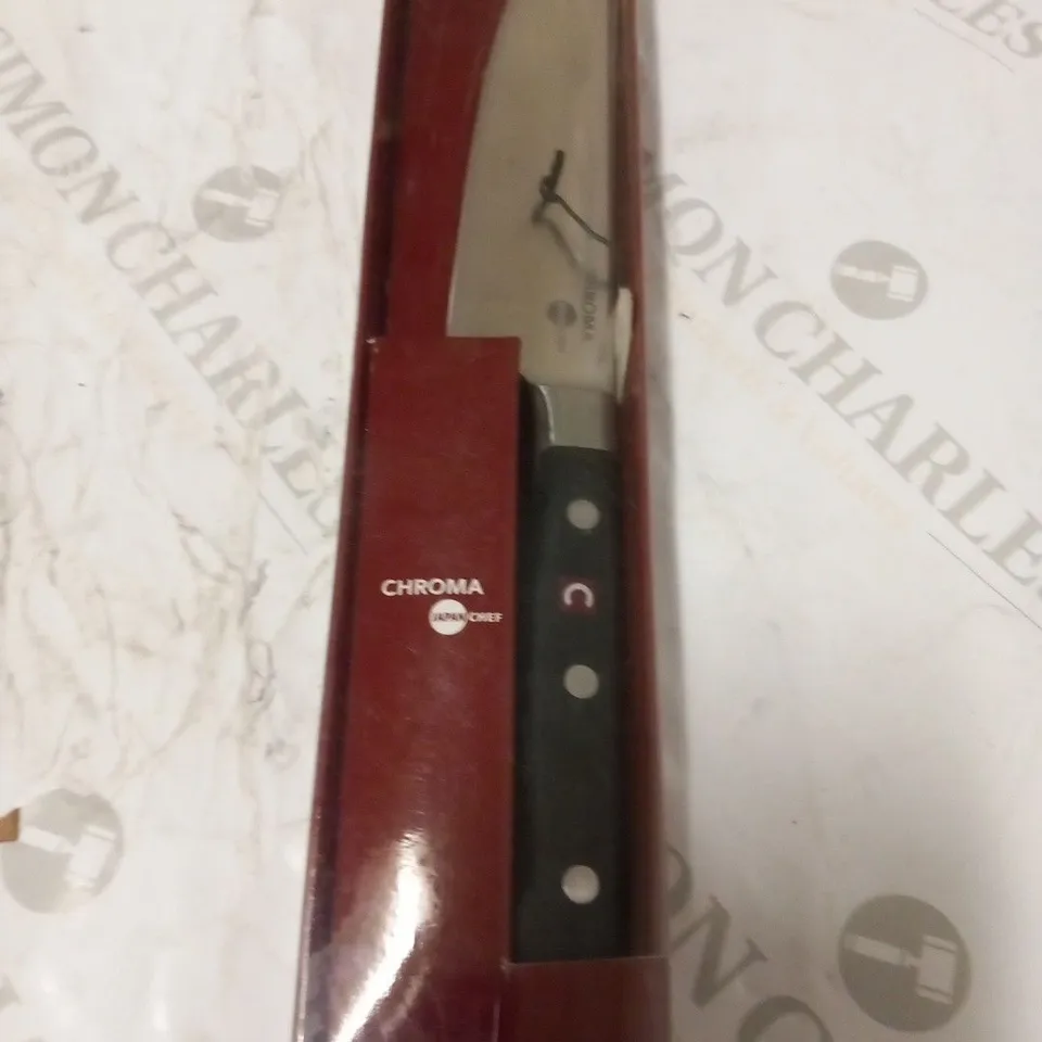 BRAND NEW BOXED CHROMA JAPAN CHEF J11 14.7CM VEGETABLE KNIFE 