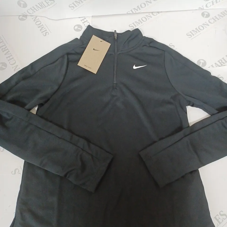 NIKE 1/4 ZIP FLEX SHIRT SIZE L - KIDS