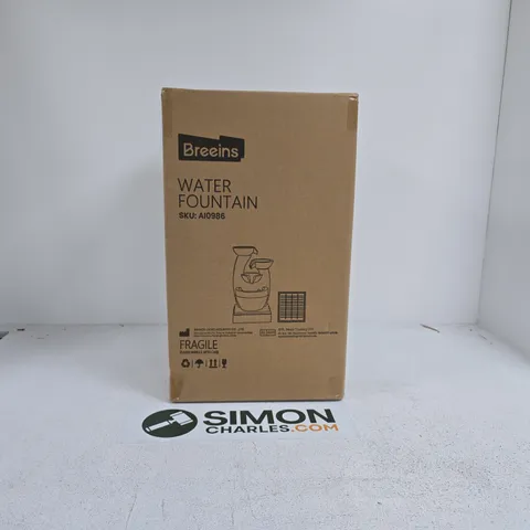 BREEINS WATER FOUNTAIN BOXED