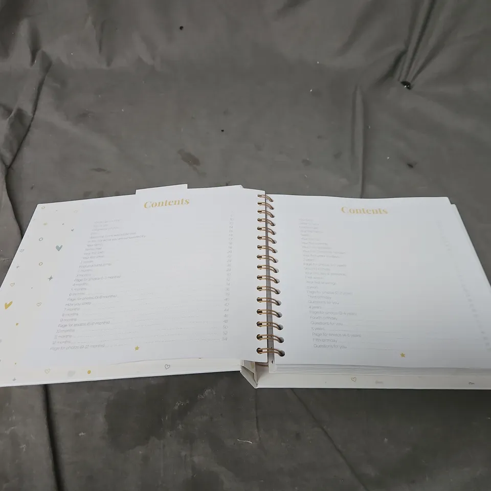 "ABOUT YOU" EARLY YEARS MEMORIES ALBUM, BY WONDER TREE. BOXED