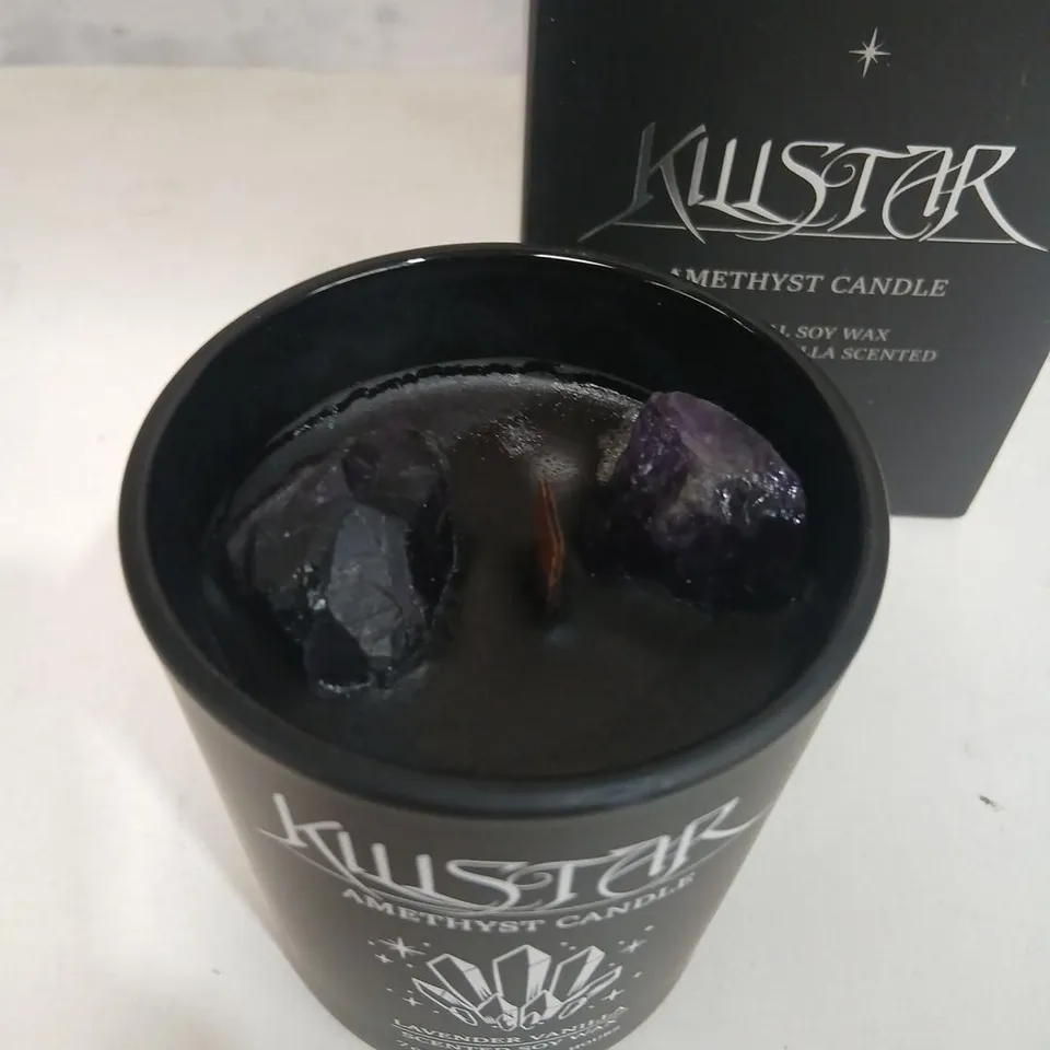 SIX BRAND NEW KILLSTAR SELKIE AMETHYST CANDLE
