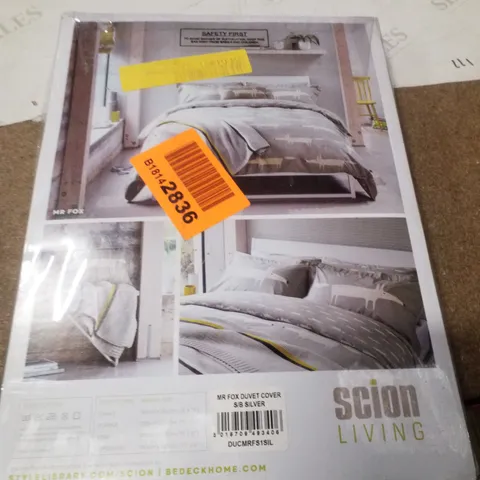 BRAND NEW SEALED MR FOX SINGLE DUVET COVER