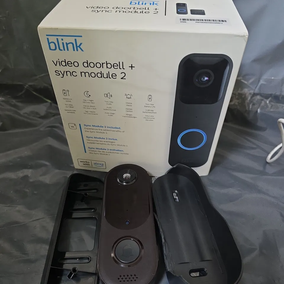 BOXED BLINK VIDEO DOORBELL 