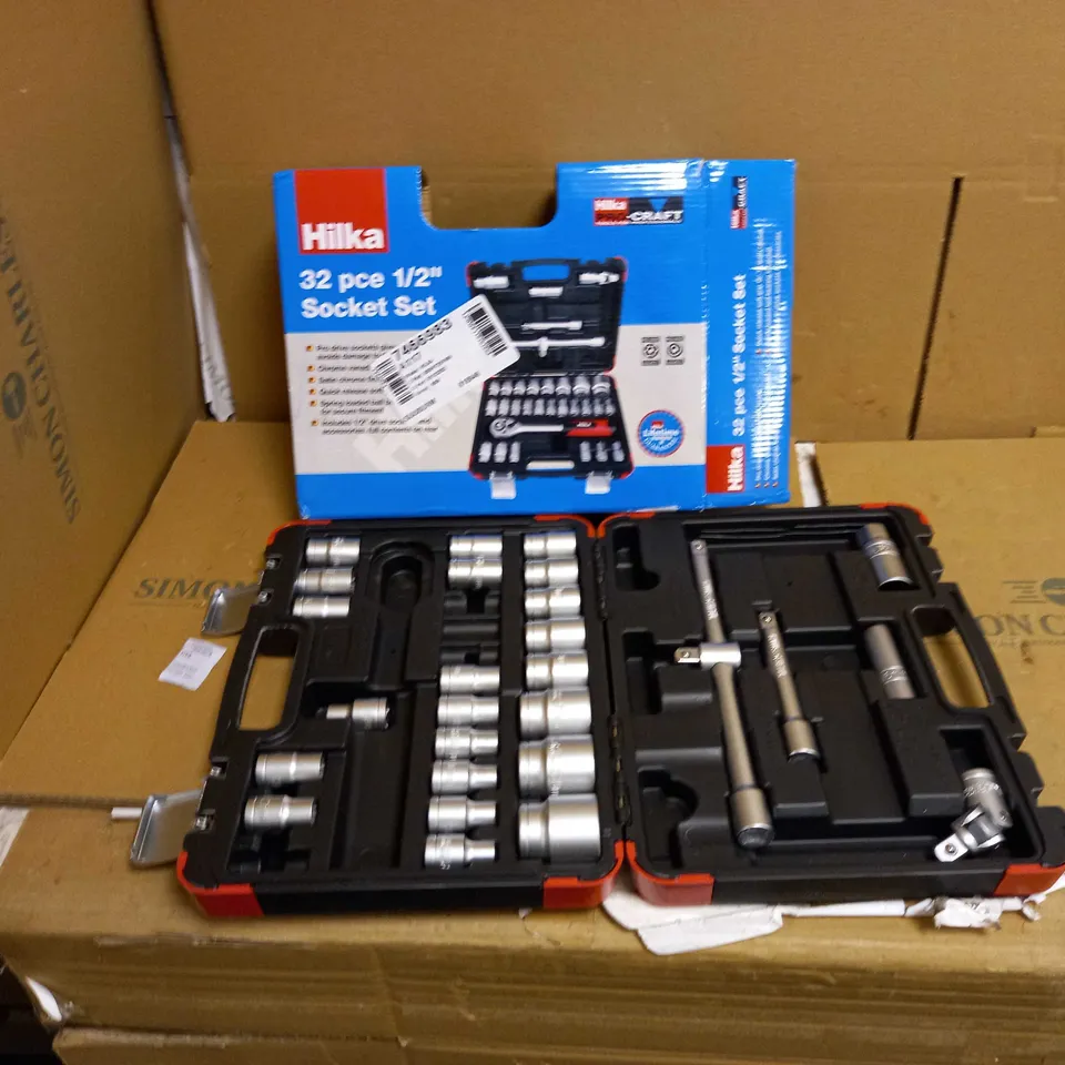 HILKA 01123202 1/2-INCH DRIVE SOCKET SET