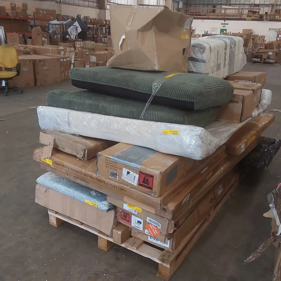 PALLET CONTAINING A VERY LARGE QUANTITY OF ASSORTED FURNITURE PARTS ECT