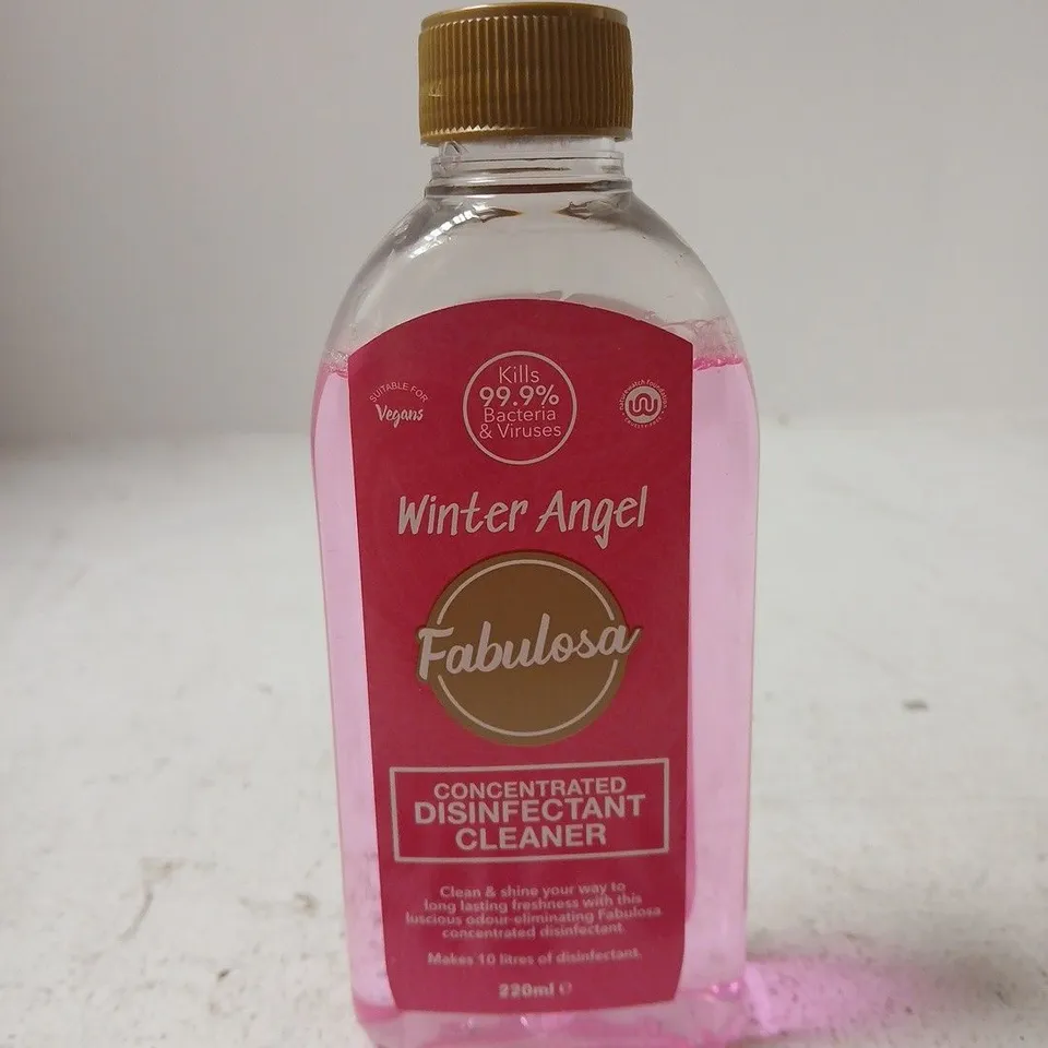 FABULOSA WINTER ANGEL CONCENTRATED DISINFECTANT CLEANER – 220ML X12, BOXED