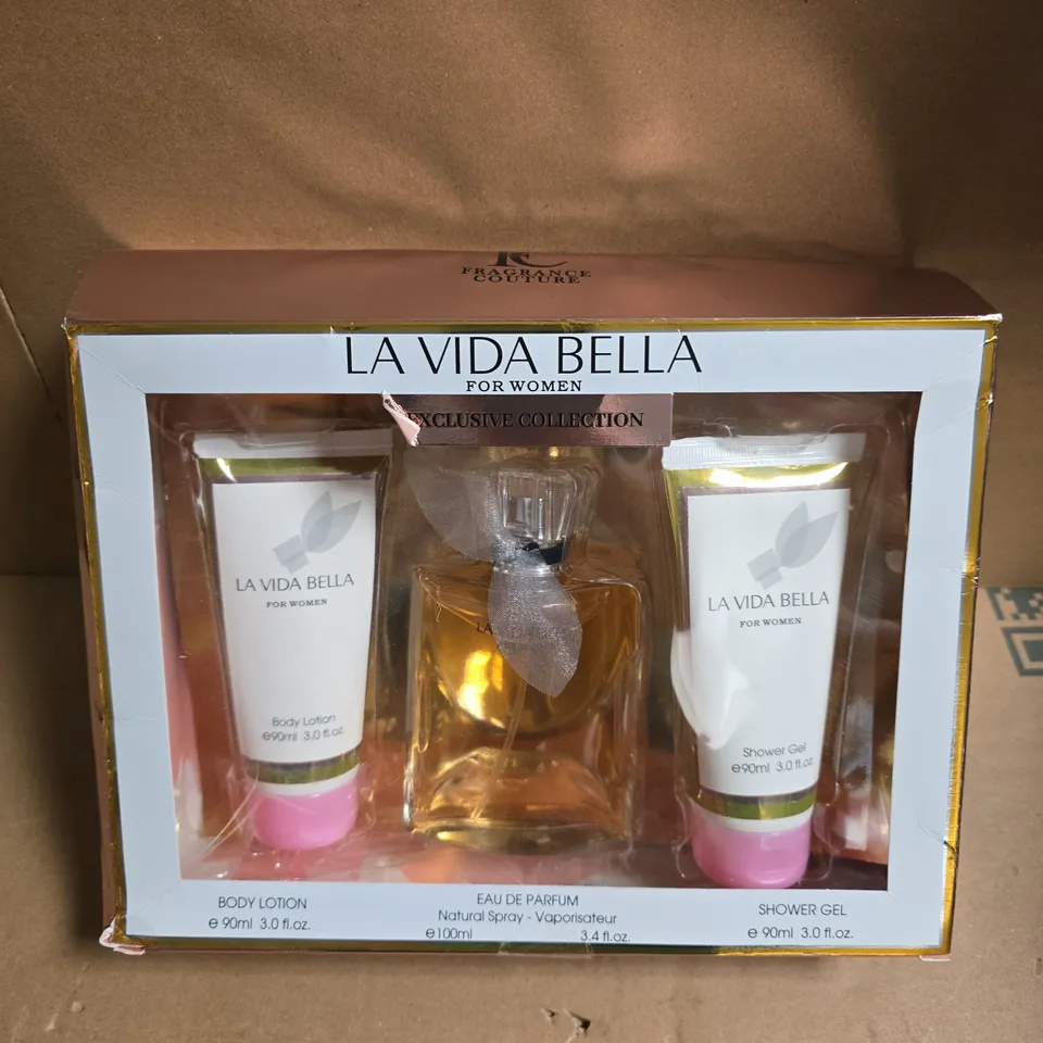 FRAGRANCE COUTURE LA VIDA BELLA EAU DE PARFUM GIFT SET