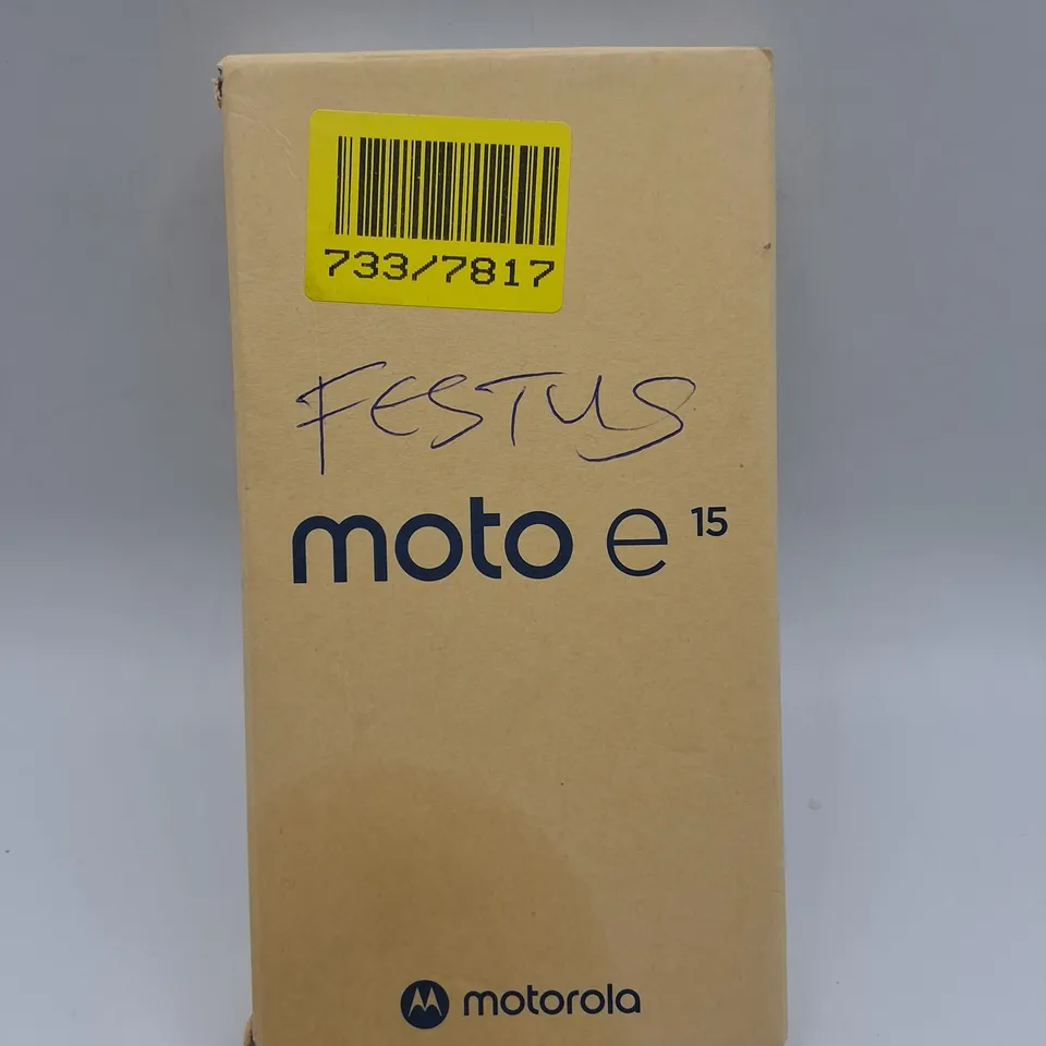 BOXED MOTOROLA MOTO E15 2+64GB IN DENIM BLUE - MC43E