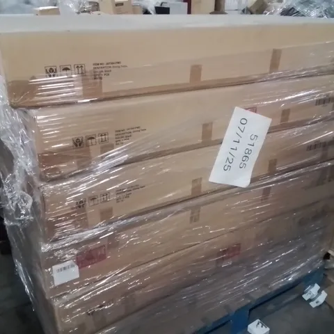 PALLET CONTAINING 6 LARGE DINING TABLES